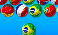 PLay Bubble Shooter World Cup now!